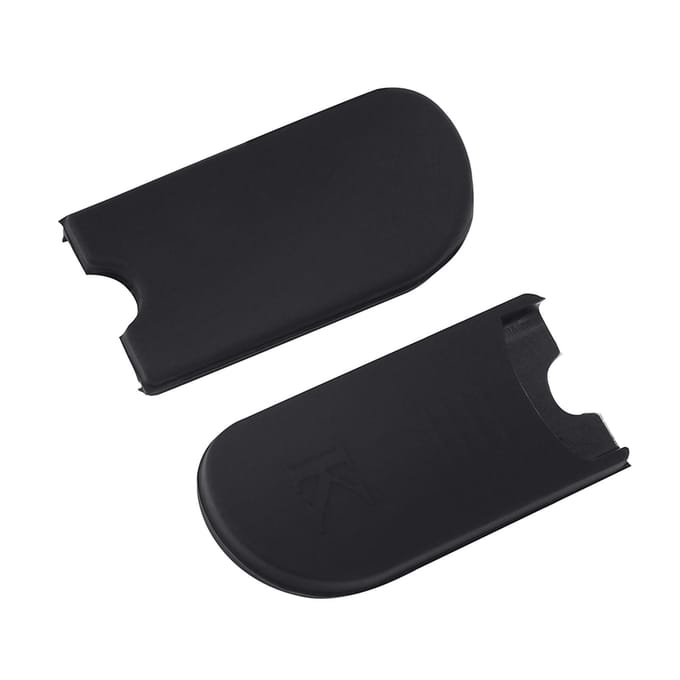 2 Stuks Comfortabele Saxofoon Duimvingersteun Kussentjes voor Sopraan Alt Tenor Sax black