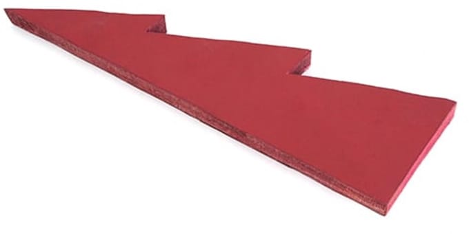 Honeycomb boom | 22,5 cm | Rood