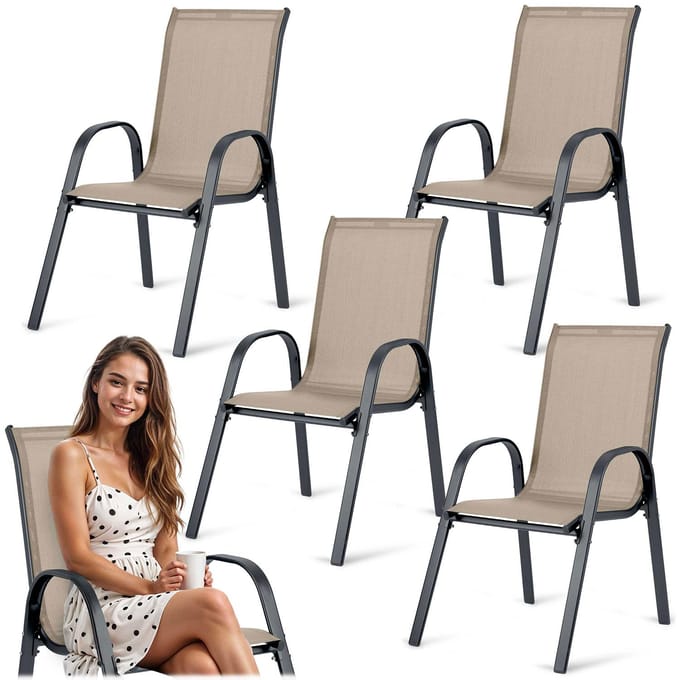 Sofotel SO-980 stoffen tuinstoelen set van 4 stuks