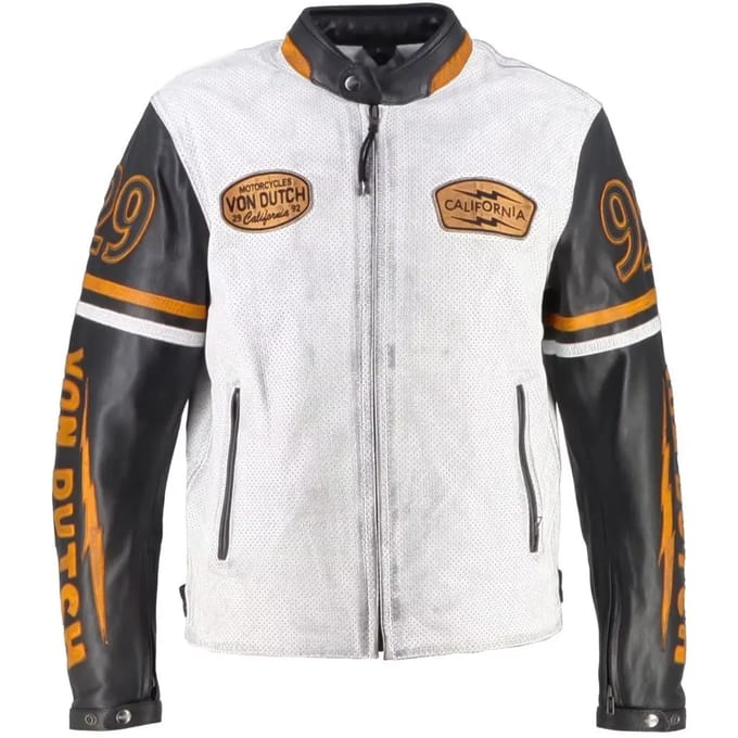 Motor leren jas Von Dutch California