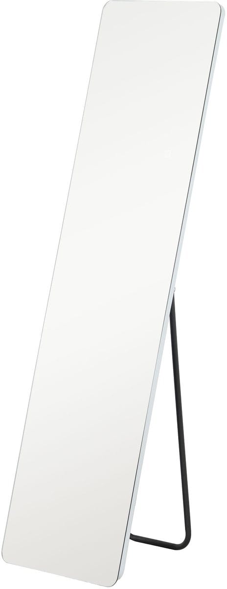 MODFU - Passpiegel Met LED-Verlichting En Dimbare Lichtkleuren - Frameloos - Metaal - Transparant - 150 X 40 Cm