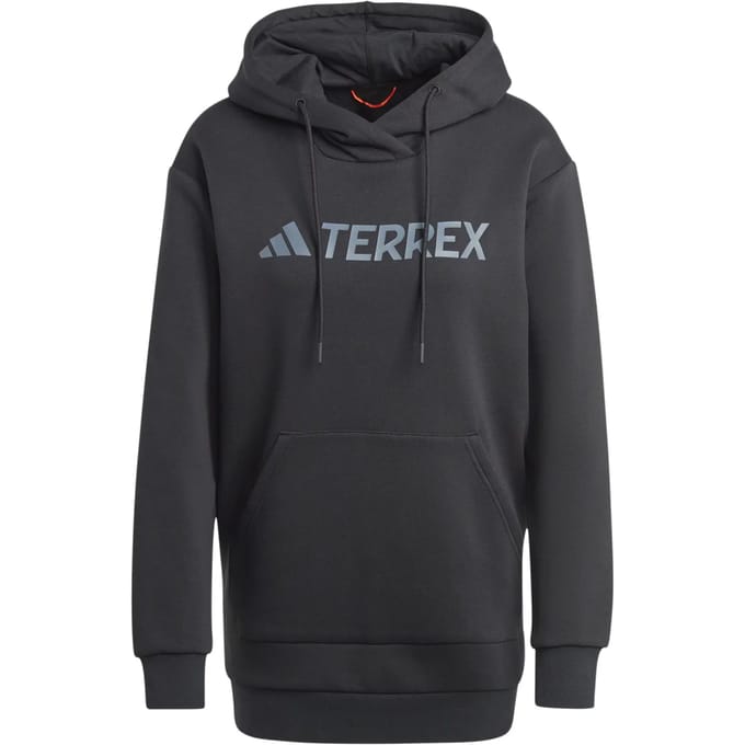 adidas TERREX Terrex Multi Large Logo Hoodie - Dames - Zwart- 2XL