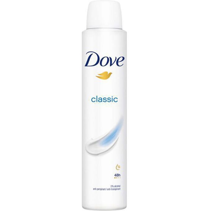 Dove Classic Fresh 48h Anti-Perspirant Deodorant Spray For Women - 200 ml