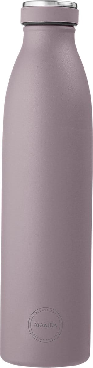 AYA & IDA - Drinking Bottle - Thermosfles - waterfles - 750ml - LAVENDER