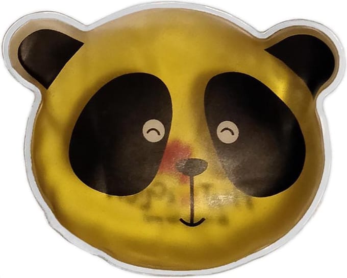 Heat In A Click Pandahoofdje - Handwarmer - Gelpack - Herbruikbare handenwarmers