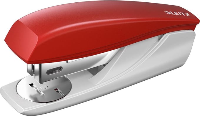 Nietmachine Leitz NeXXT klein model 25 vel rood | 12 stuks