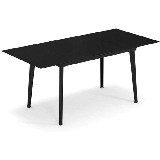 Emu Plus4 Verlengbare tafel - zwart - 120 x 80 cm