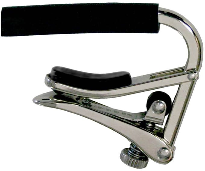 Capo C1 – Voor Staalsnarige Gitaar – Polished Nickel