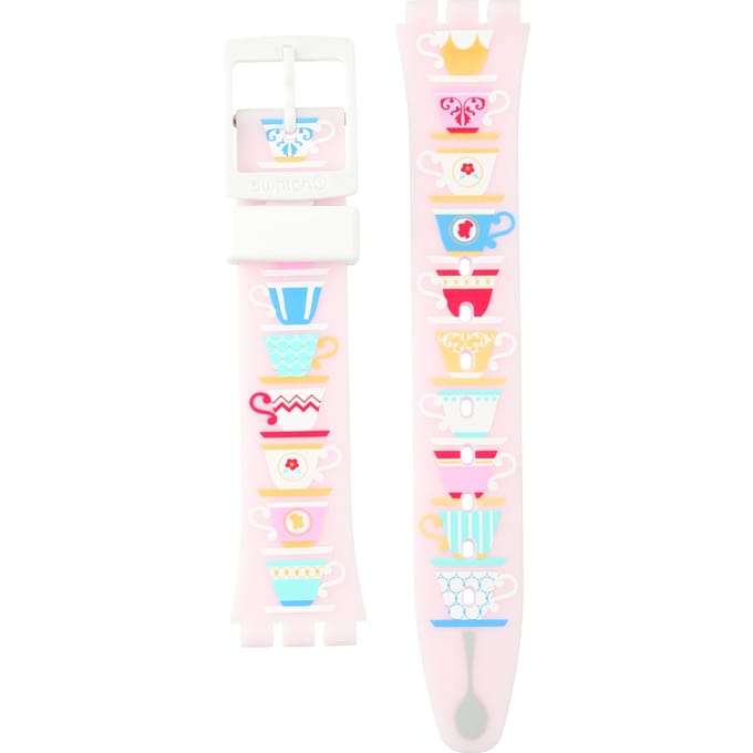 Swatch Plastic - Originals Medium (34mm) /Access/Solar/Musicall/Stop - G/SK/SL/SR/SS/SO28 AGW191 GW191 High Tea Horlogeband