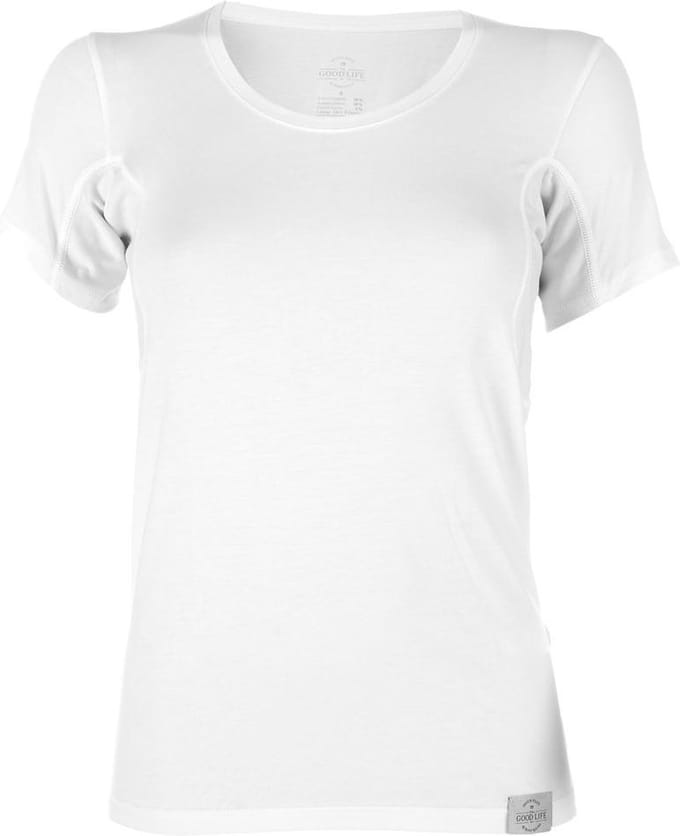 RJ Good Life Dames Sweatproof T-Shirt Oksel Wit S