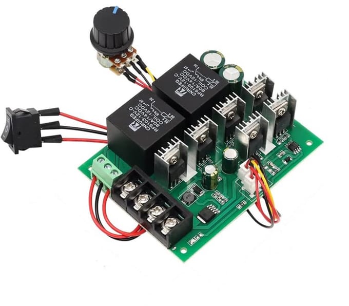 Motorcontroller 9-50 V 40 A voor DC motoren - Toerentalregeling en Omkeerbare Controller tot 2000 W