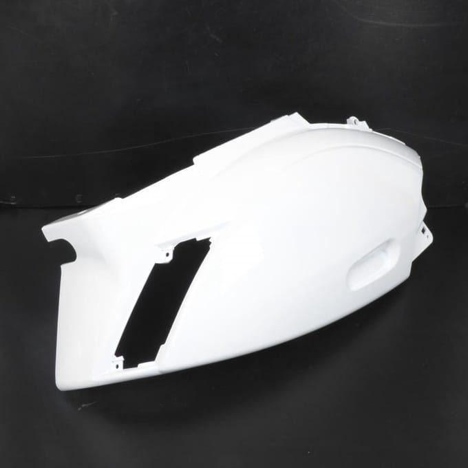 Kit carénage TNT 5 pièces blanc brillant pour scooter Piaggio 50 ZIP 2000 à 2020