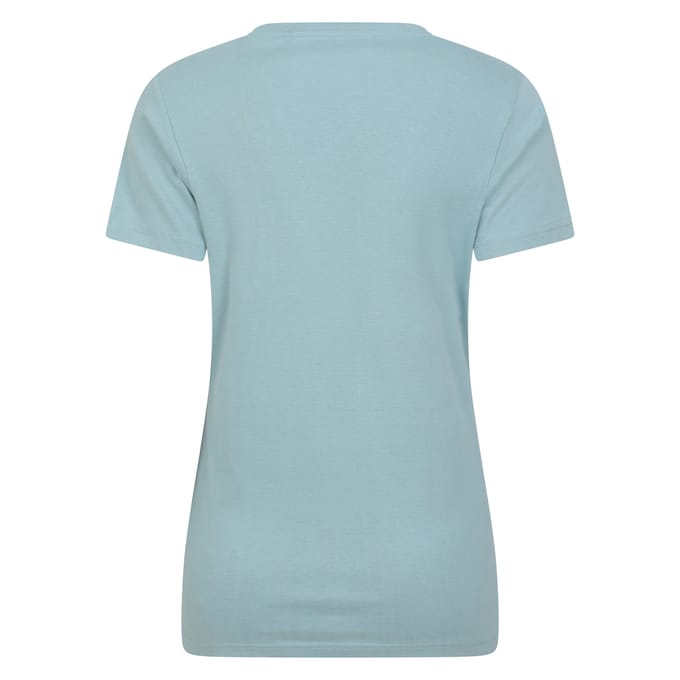 Mountain Warehouse Dames Ontdek Padstow Bedrukt T-shirt (Blauw)