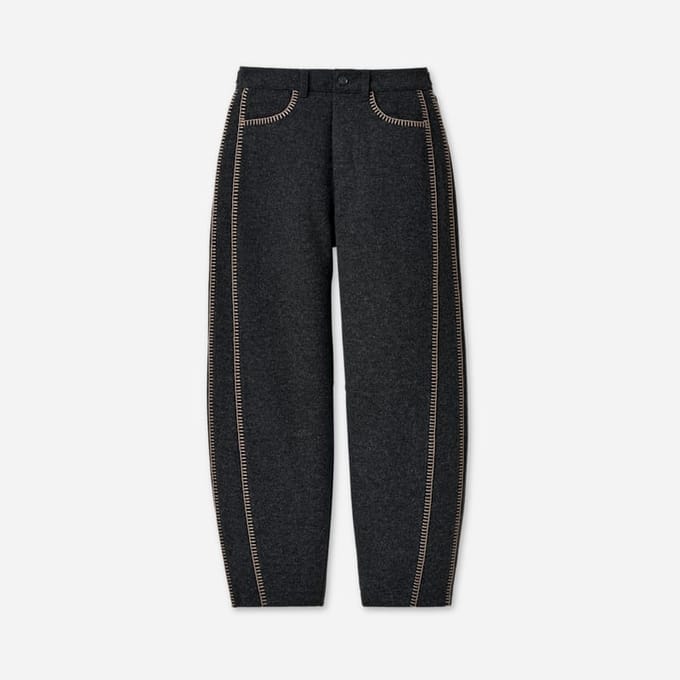 UGG® Rina Barrel-broek in Black, Maat S, Polyester/Viscose