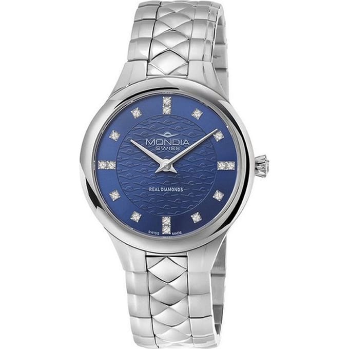 Mondia - MS-210-SS-04DBL-CM - Polshorloge - Dames - Quartz - Affinity City Lady