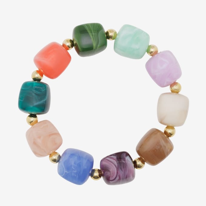 Essenza Large Beads Bracelet Multicolor