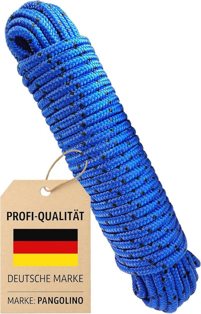 Polypropyleen Touw 8 mm x 20 m - Weerbestendig en Flexibel met 700 kg Breukbelasting