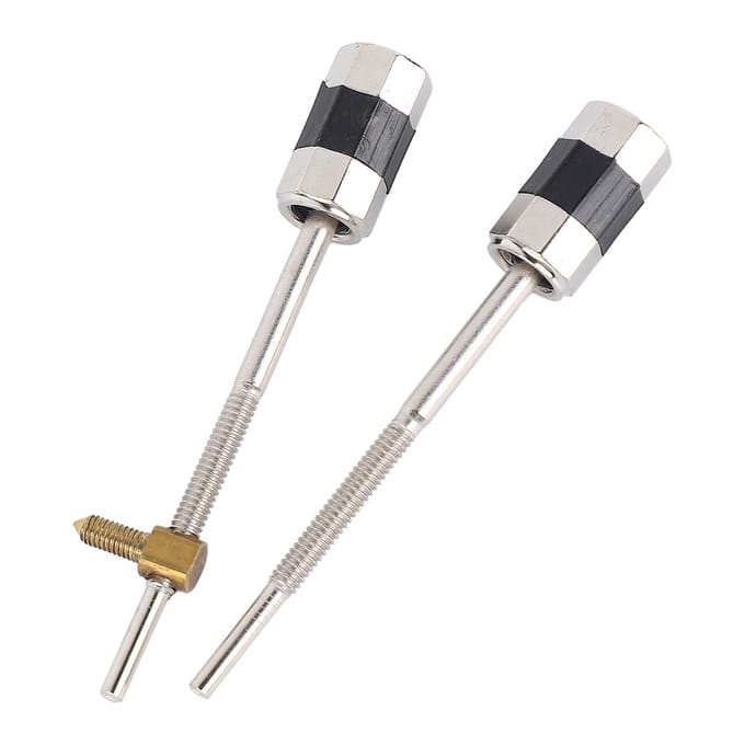 Cellostrijkstokschroef Metalen Strijkstok Snaar Verstelbare Schroef Instrumentaccessoire voor Vervanging white