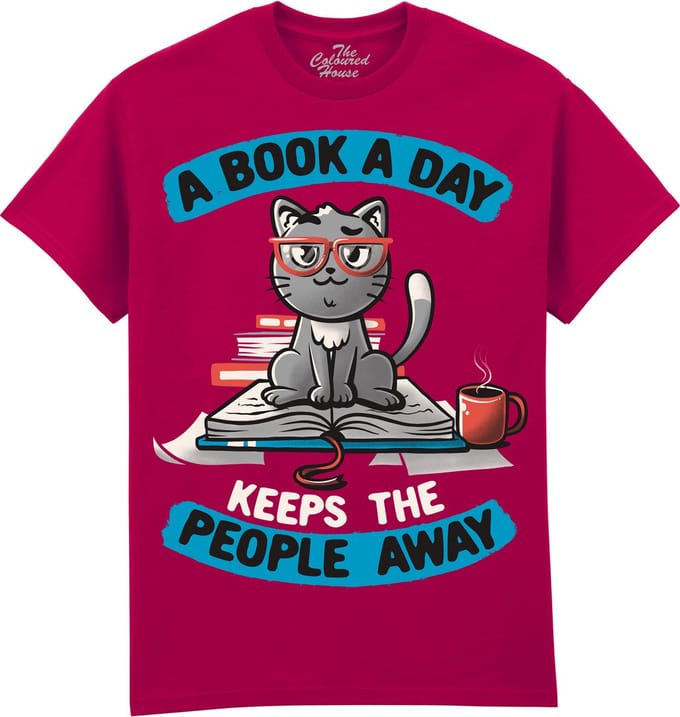 A Book A Day The Coloured House T-shirt S