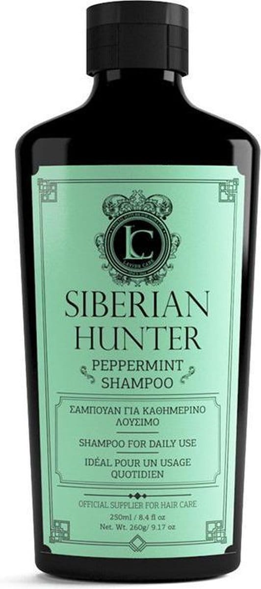 Lavish Care - Siberian Hunter Peppermint Shampoo - Menthol Shampoo