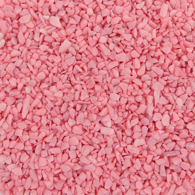 Aquariumgrind ROZE - Bodembedekking Steentjes Gekleurd 4-6mm - 1KG