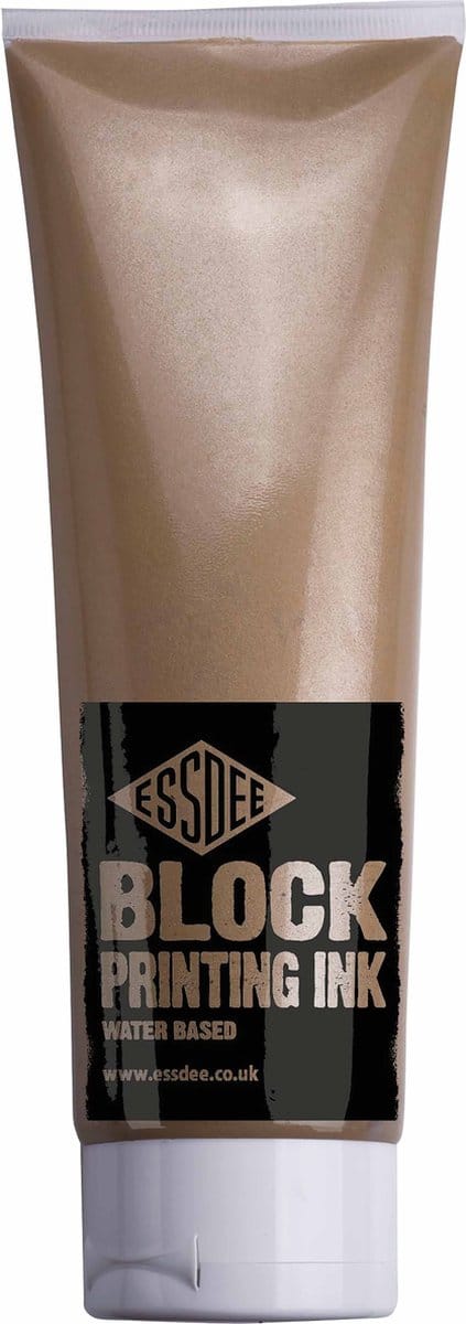 Essdee Lino Inkt Metallic Goud 300ml