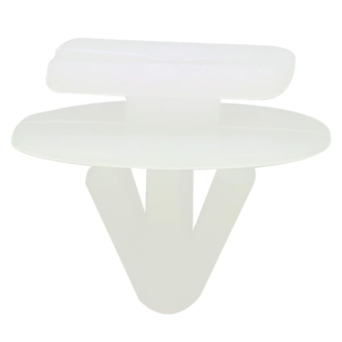 BCF330 10 Pièces Clips de fixation pour moulure d'aile type poussoir Blanc pour Vauxhall Opel 122920