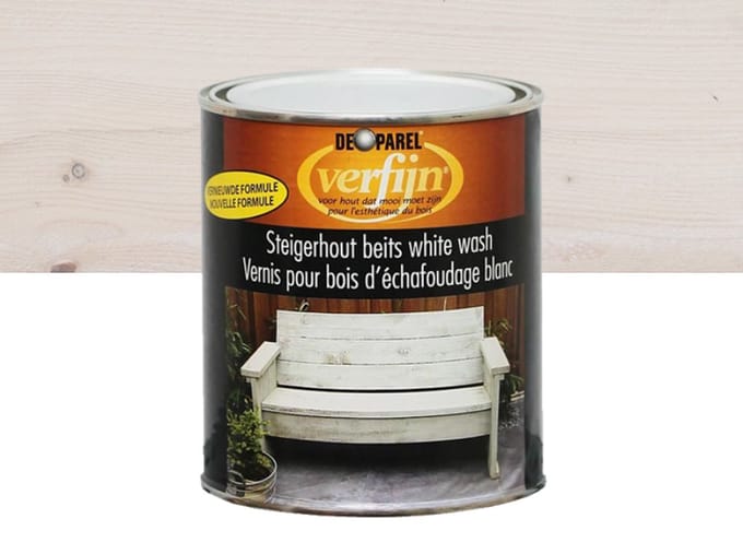 Steigerhout Beits White Wash 1 Liter