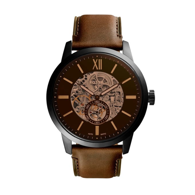 Fossil Townsman ME3155 Herenhorloge 48 mm - Zwart
