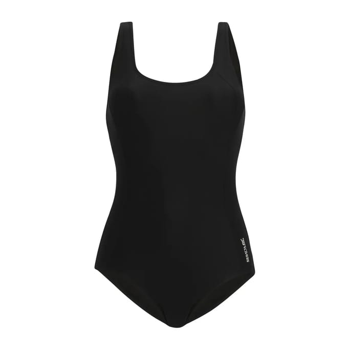 Dames zwempak met actieve buikcorrectie