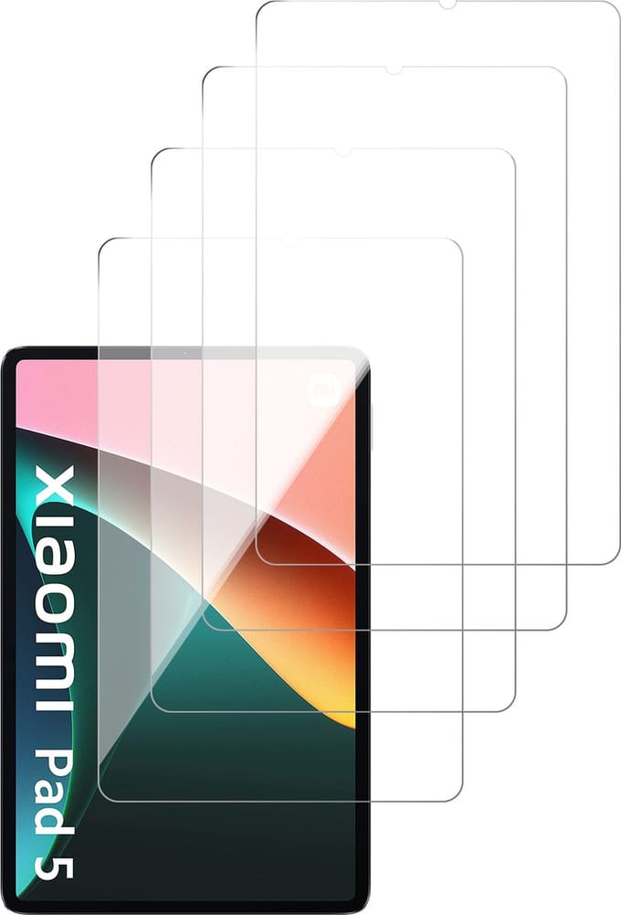 Screenprotector geschikt voor Xiaomi Pad 5 - Gehard Glas Beschermglas Tempered Glass Screen Protector - 4 Stuks