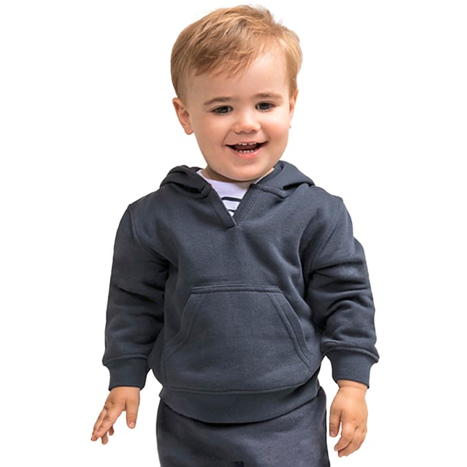 Larkwood Effen Hoodie Kinderen/Kinderen (Marine)