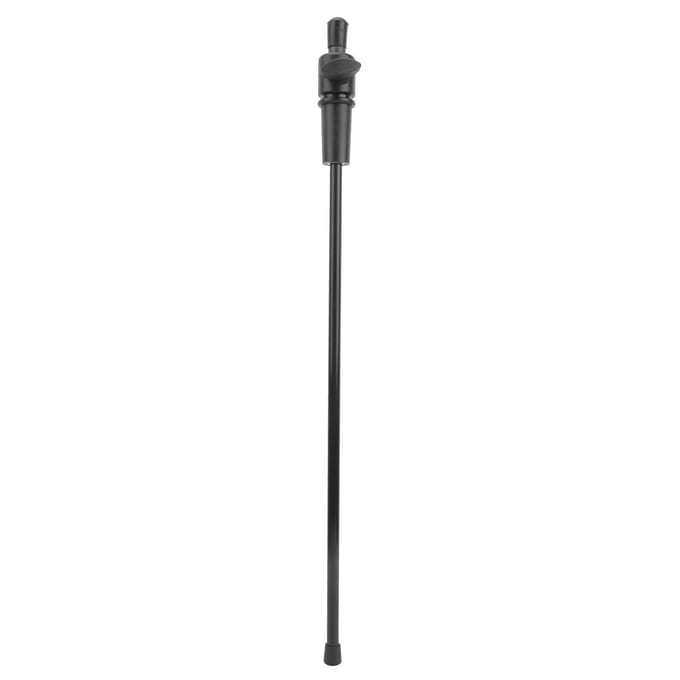 Tige de queue de violoncelle en fibre de carbone, accessoire stable pour instruments de musique black