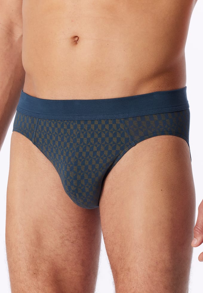 Rio-rioslip, diepblauw met patroon - 95/5 5