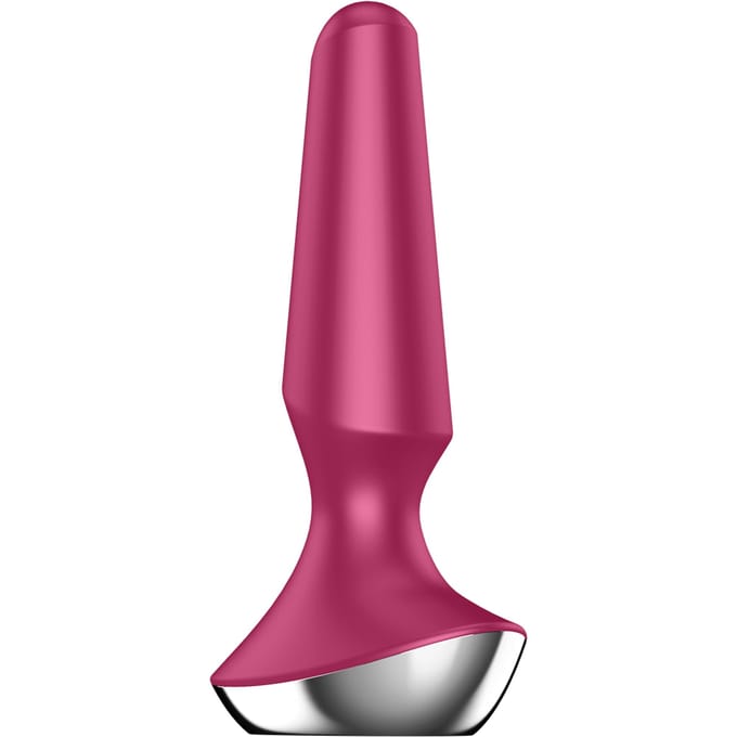 Satisfyer plugvibrator met app-bediening, Plug-ilicious 2, waterdicht, huidvriendelijke siliconen