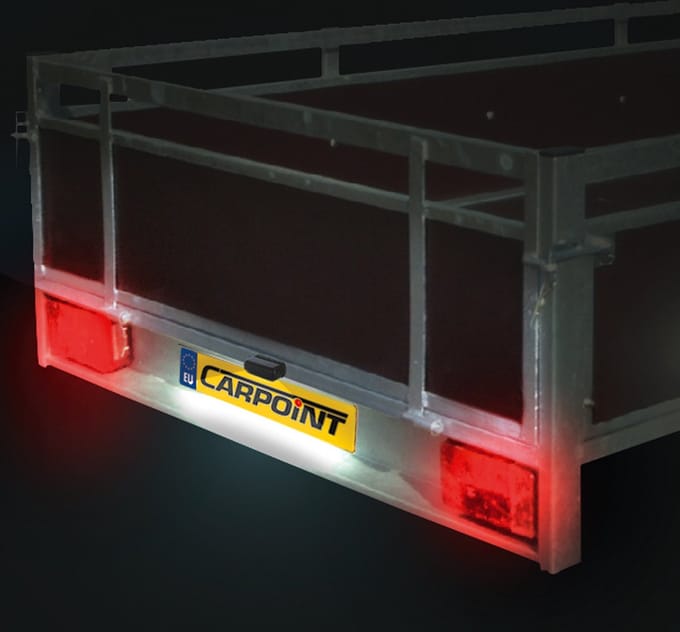 Carpoint Kentekenverlichting 10-30 V Led 12 X 5 Cm In Blister