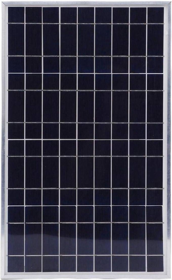 Zonnepaneel Kit - Draagbare Energie - Off-grid Stroom - Hoge Efficiëntie - 100W - Zwart