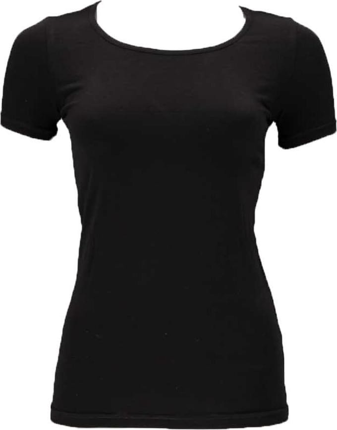 Apollo dames T-shirt bamboe 2-pack  - S  - Zwart