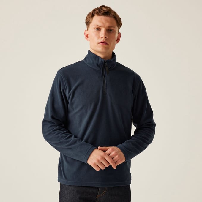 Fleece Heren Hiking Micro Zip Neck