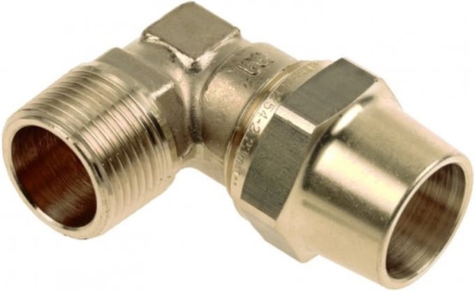 Knelfitting BELGAS - Kniekoppeling - 3/4 x 28mm - Buitendraad x knel