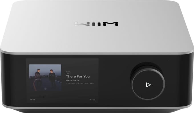 Wiim Amp Ultra Streamer/Versterker - Zilver