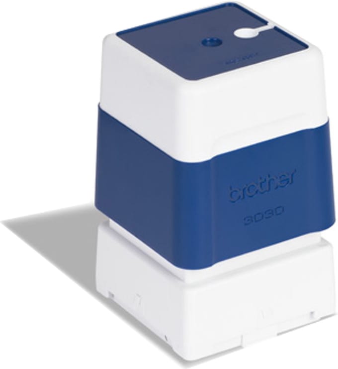 Brother PR-3030 stempel | 30x30mm | Blauw
