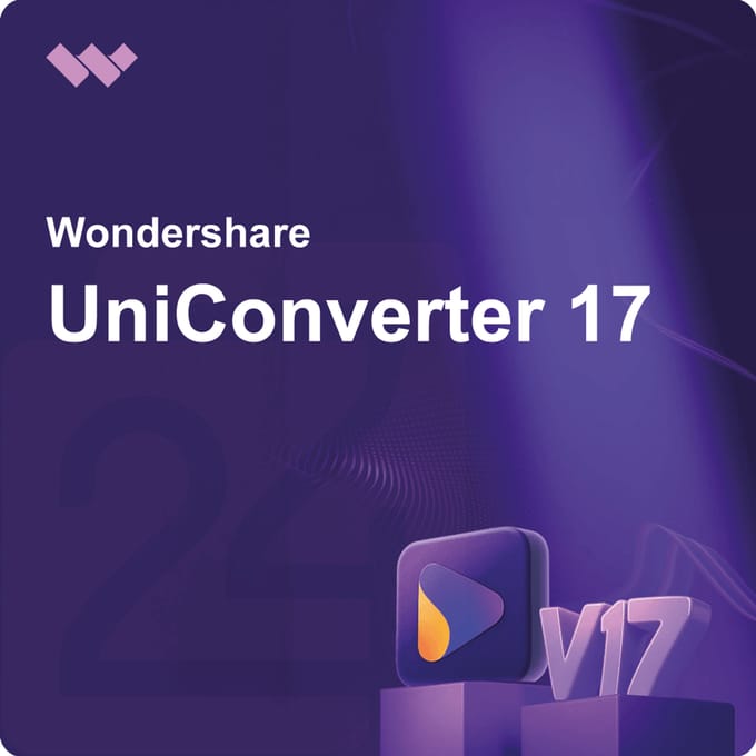 Wondershare UniConverter 17 Windows Levenslang