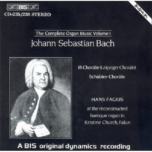 Hans Fagius - J.S. Bach: The Complete Organ Music Vol 1 (2 CD)
