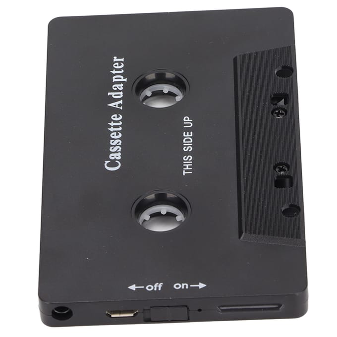 Bluetooth Cassette Adapter Ruisonderdrukking Stereo High Fidelity Tape AUX-ontvanger voor Auto Tablet black