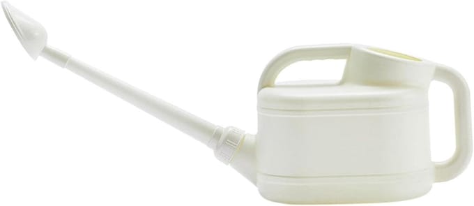 Grote Gieter - Planten water geven - Binnen en buiten - Lange uitloopkop - 4L Capaciteit - Wit