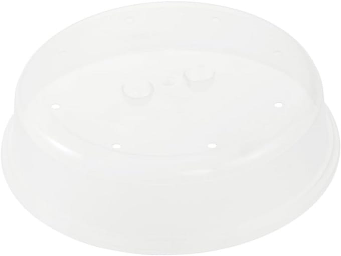 Microwave Deksel 26.5 cm - Transparant - Kunststof - Vaatwasserbestendig