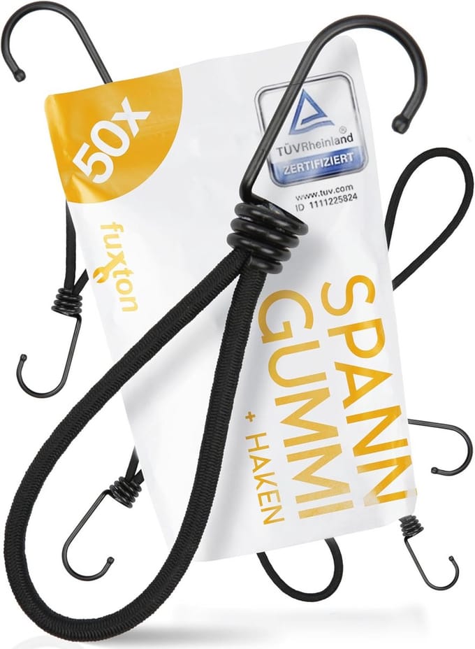 Afdekzeilspanner met Haken voor Spandoeken en Netten – Rubber Spanner 25x18 cm
