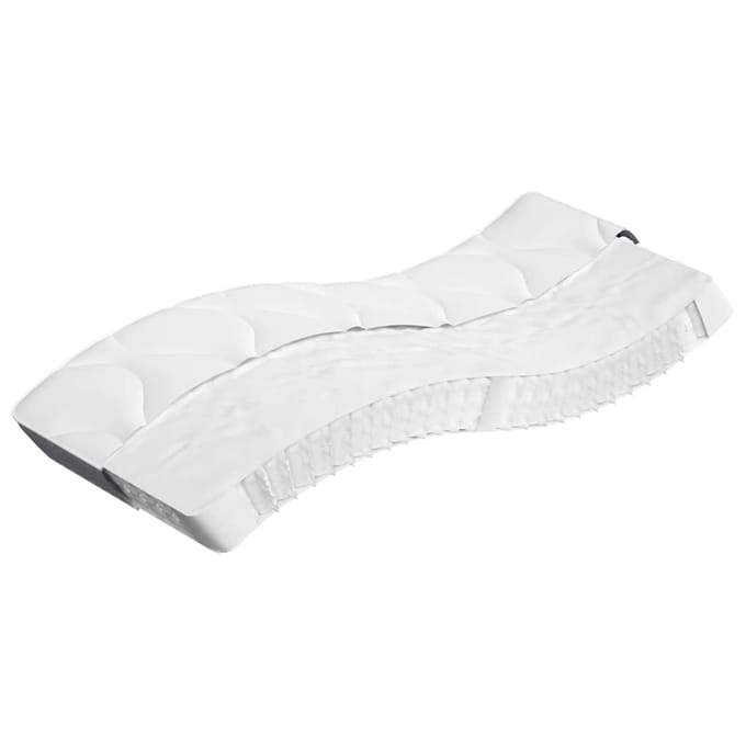 vidaXL - Pocketveringmatras - middelhard - 90x200 - cm