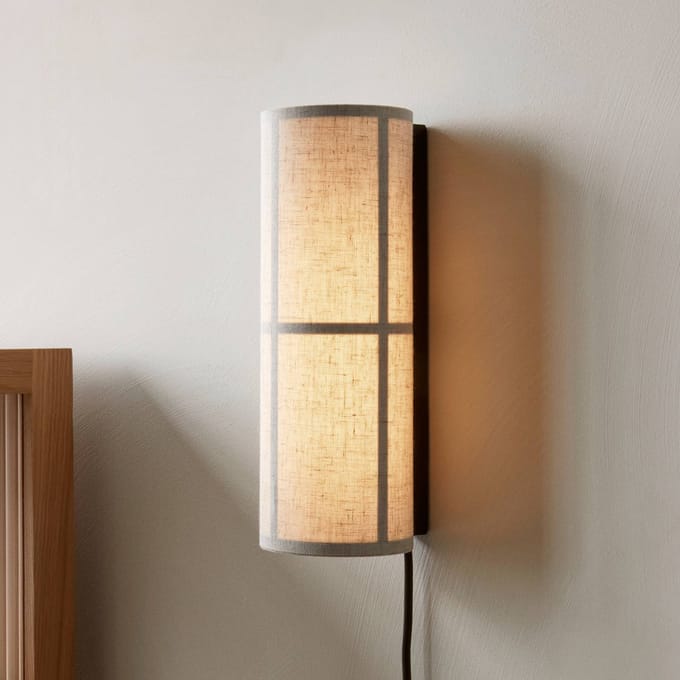 Audo Copenhagen Audo Hashira LED wandlamp met stekker, naturel